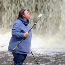 Zwischendurch heftiger Regenfall