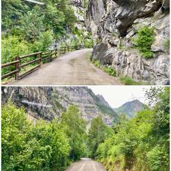 Stichstrasse zum Refugio