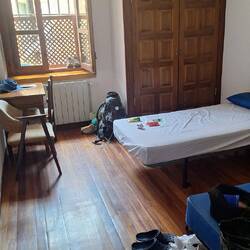 Bliss-a private room and only 4 Euros more than a bunk in a dorm of 10 people!