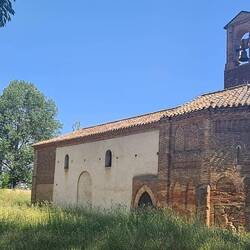 A VERY OLD church (13th century) on the way into Sahagún