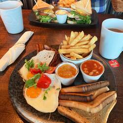 English Breakfast als Lunch