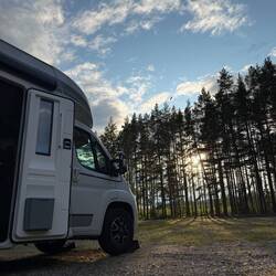 Übernachtung für heute Abend erreicht 🥱