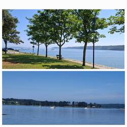 In der Bucht von Brest, könnte auch Bodensee oder Lago Maggiore sein.