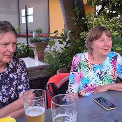 Im Restaurant in Rottenburg.