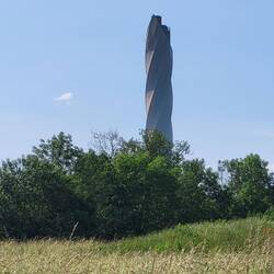 Der TK Testturm ist leider nur am Wochenende für Besucher geöffnet.