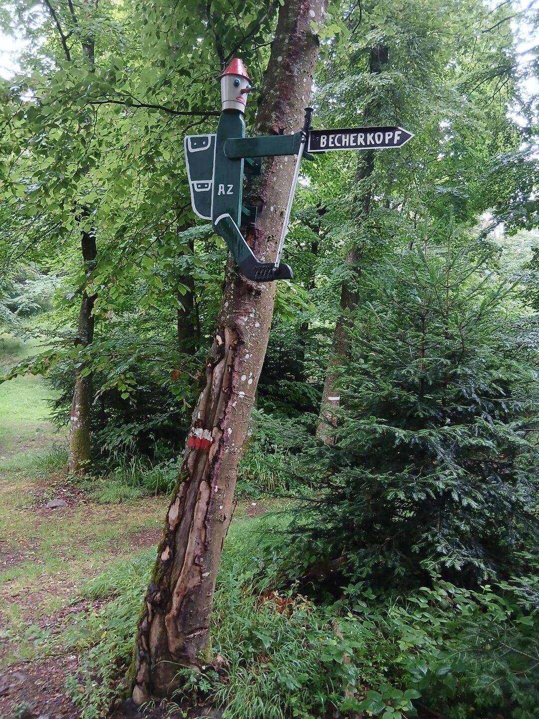 Ein besonderer Wegweiser