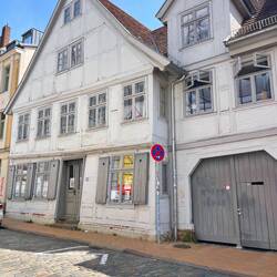 Renoviertes Haus in der Schelfstadt (Stadtteil von Schwerin)