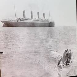 Last photo taken by the official ships photographer who got off