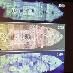 As technology changed so did the photos (and the corrosion)