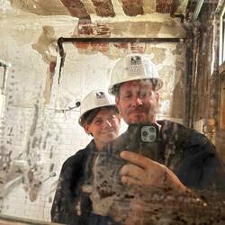 Hard Hat Tour heißt: Helme an und auflassen😉