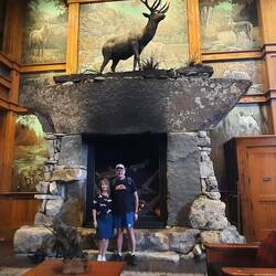 This fireplace would eat alot of wood.