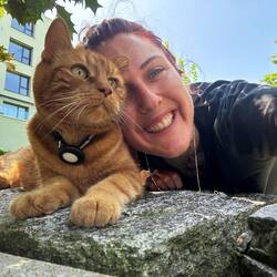 Charly happy