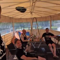 Ausspannen auf dem Sonnendeck