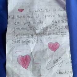 Chanheng is in 6th grade and very brave ❤️