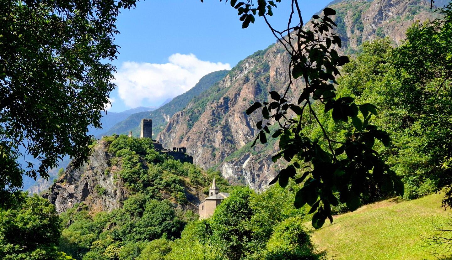 Het dal wordt weer nauwer