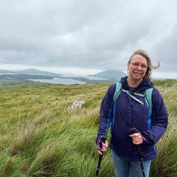 Windy on top!
