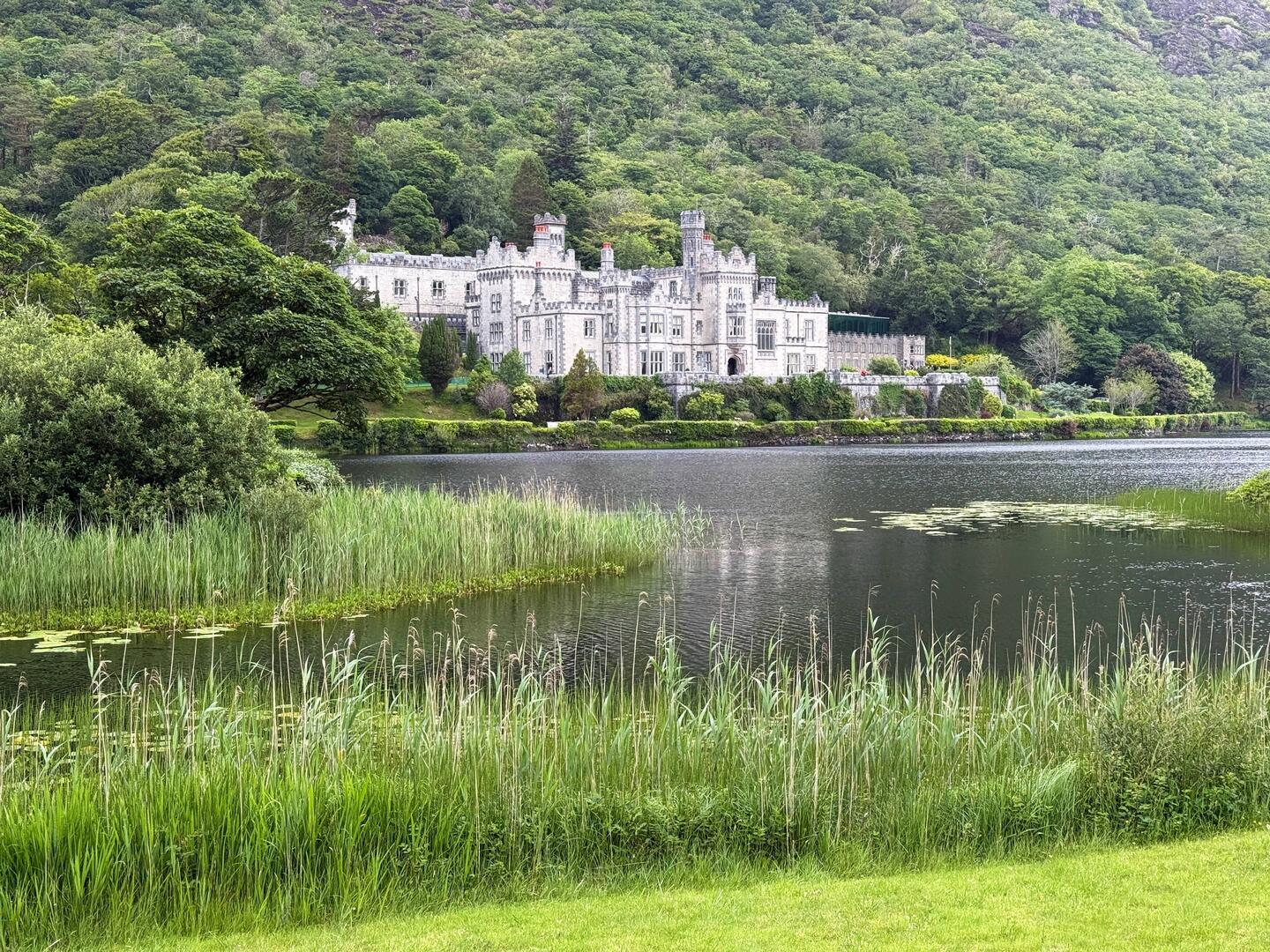 Kylemore castle (now an abbey)