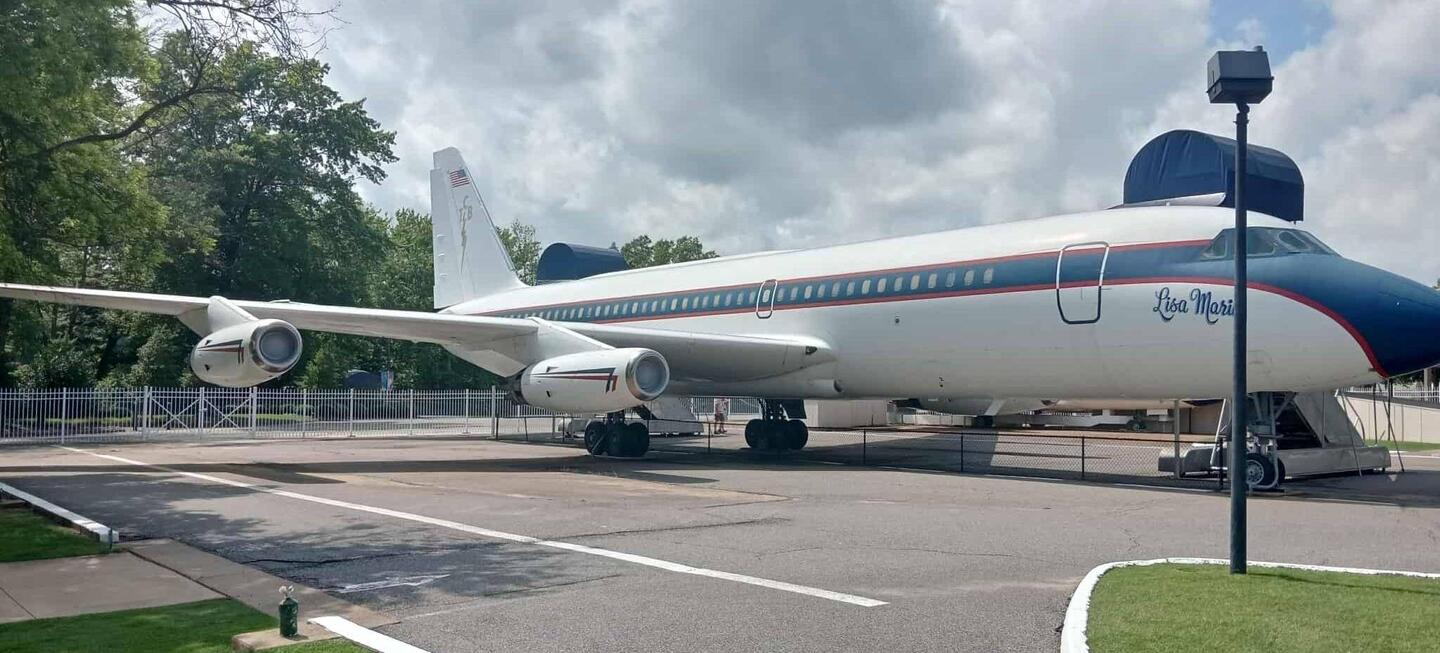 The Lisa Maree. Elvis also had another plane called the Hound Dog.