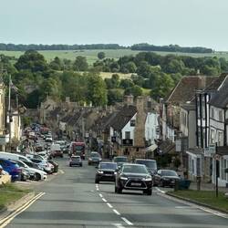 Burford, our first village, you an see how popular it was!