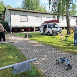Uta und Peter aus Bamberg sind angekommen