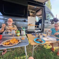 Es schmeckt allen 😋, Angelas selbstgemachte gebratene Knödel sind super
