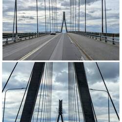 auf der Replot-Brücke