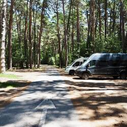 Parkplatz - genug Platz auch für Camper