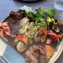 Galettes mit Sant Jaques
