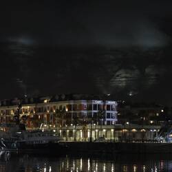 ...so auch die Fassade vom Tafelberg im Hintergrund