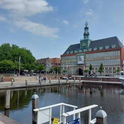 Blick aufs Rathaus