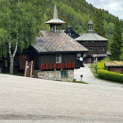 Hotel im Wikingerstil