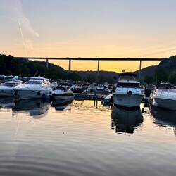 Marina Winningen an der A61