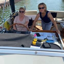 In der Schleuse Koblenz