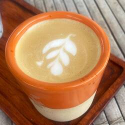 Tiny cafe near village