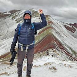 Aussichtspunkt am Regenbogenberg