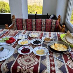 Ziemlich reichhaltig, so ein türkisches Frühstück