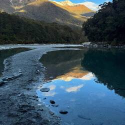 Blue River reflections