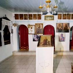 Das innere der Kapelle