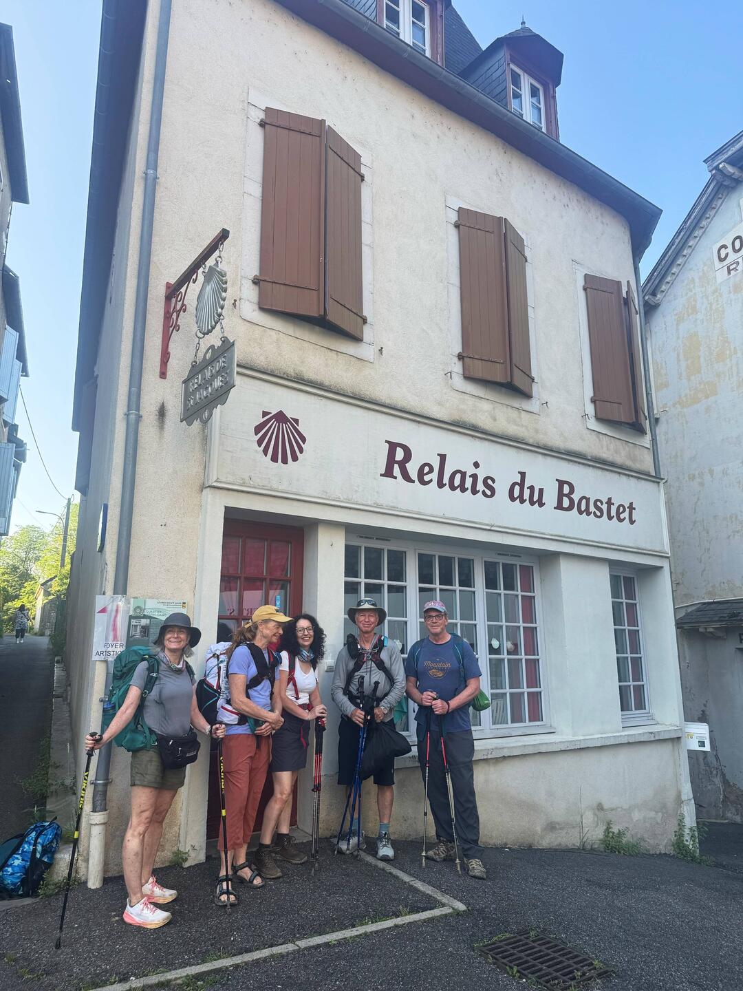 Our hostel in Oloron. Not bad for 15€