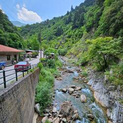 toll gelegene Kneipe