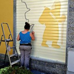 Pont Saint-Martin afficheert zich nadrukkelijk als etappeplaats op de Via Francigena.