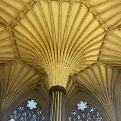 The Chapter house Wells Cathedral