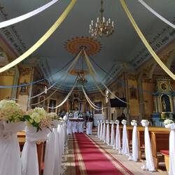 Vorbereitungen für eine Hochzeit
