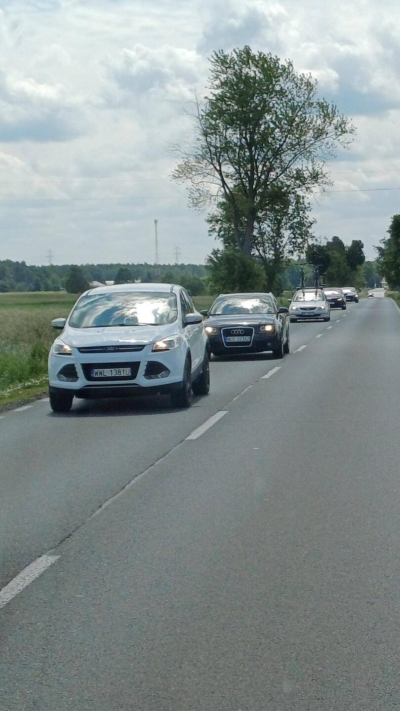 viel Gegenverker nach norden