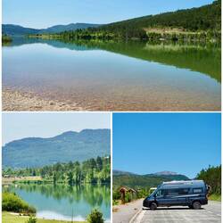Kleiner Stopp am Stausee