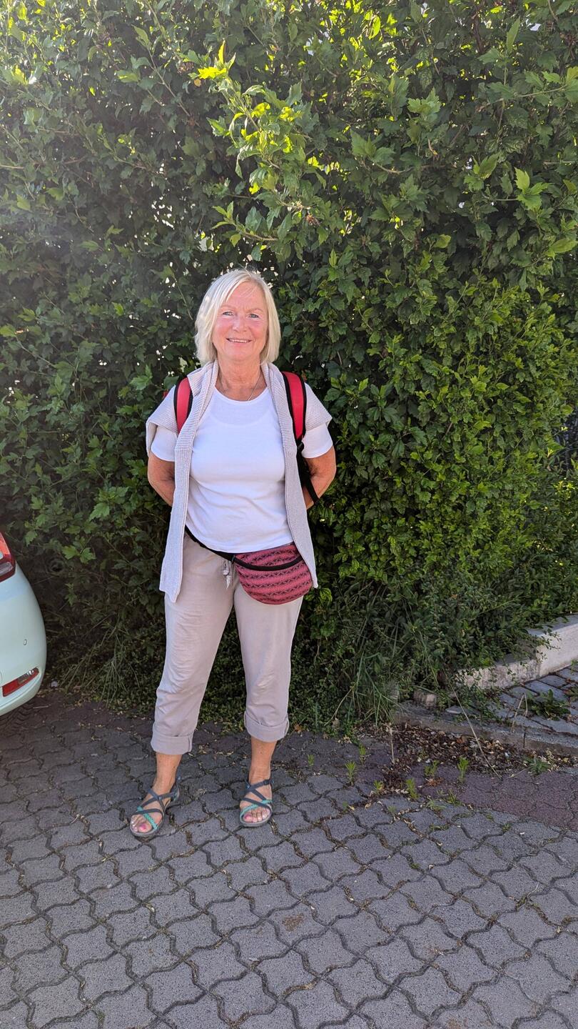 Abfahrt bei Renate in Bad Vilbel