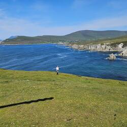 Der weisse Punkt ist Thomas