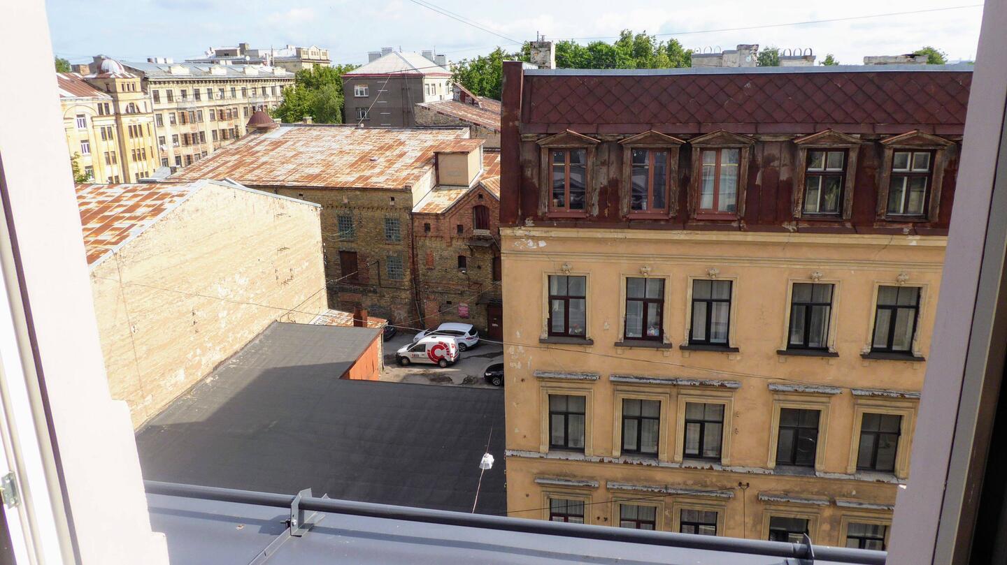Der Blick aus unserem Fenster