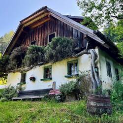..wo ich mich Stückchen für Stückchen in die Höhe..