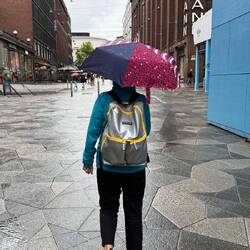 Stadtbummel im Regen